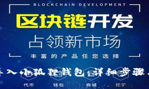 如何导入小狐狸钱包:详细步骤与技巧