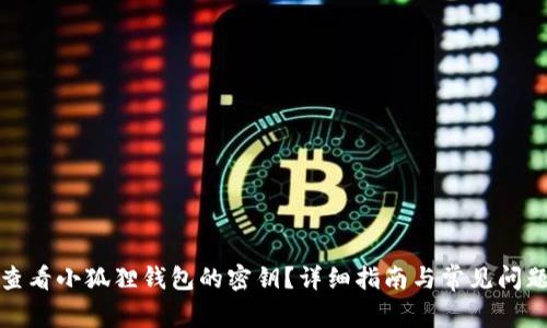 如何查看小狐狸钱包的密钥?详细指南与常见问题解答